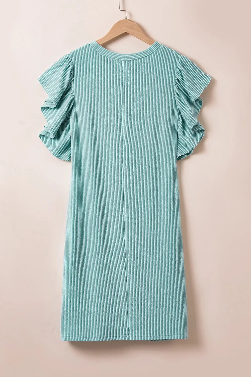 Women's Casual Dresses Dress - Ruffle Sleeve - H-Line Summer Casual