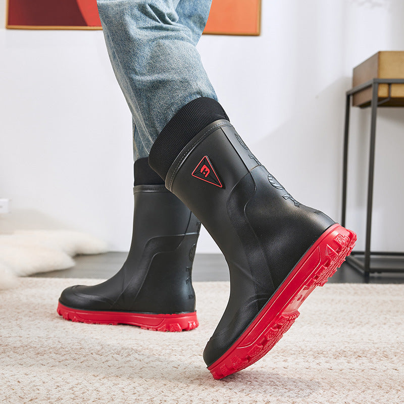 Men's Thermal Rain Boots