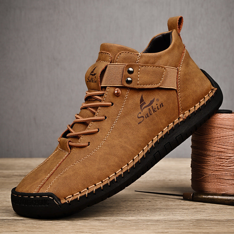 Men's Plus Size Handmade Low-top Flats