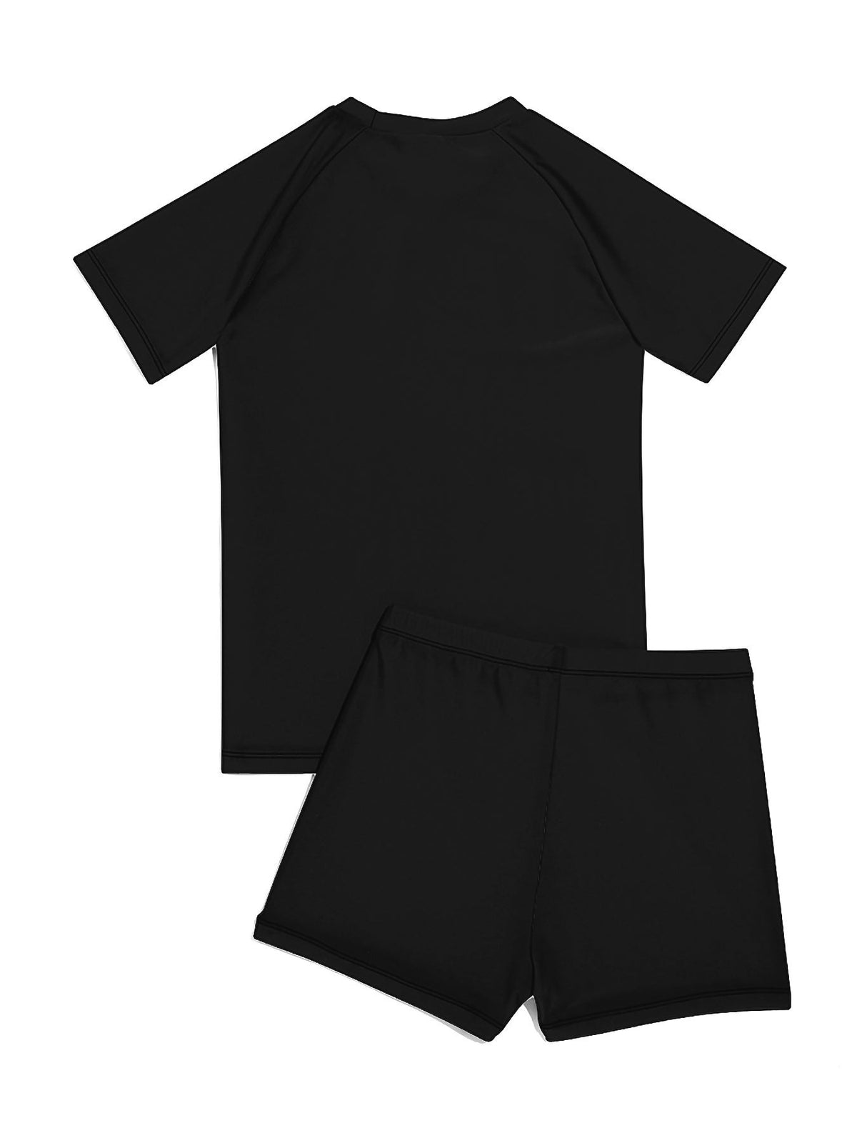 Buckle Up! 4-wheel Drive Short Sleeved 2-piece Swimsuit for Children