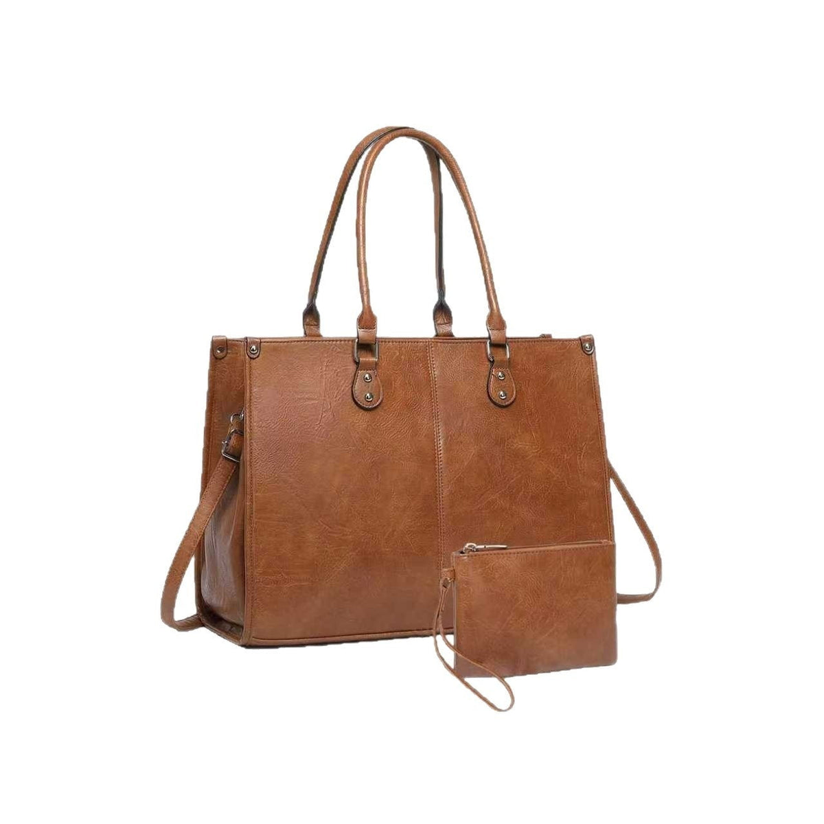Laptop and Lunch Compartment Crossbody Bag
