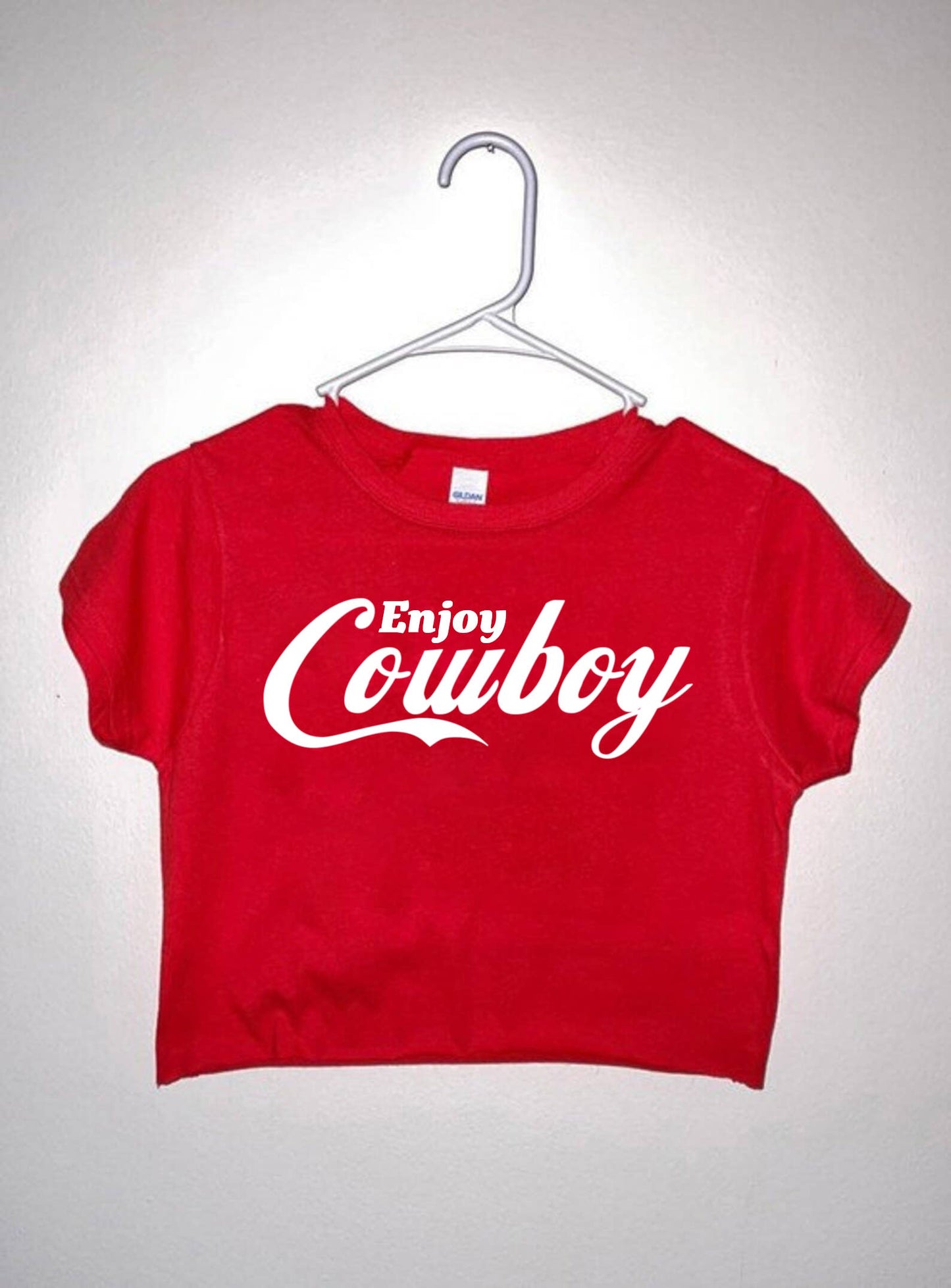 Enjoy Cowboy Crop Top
