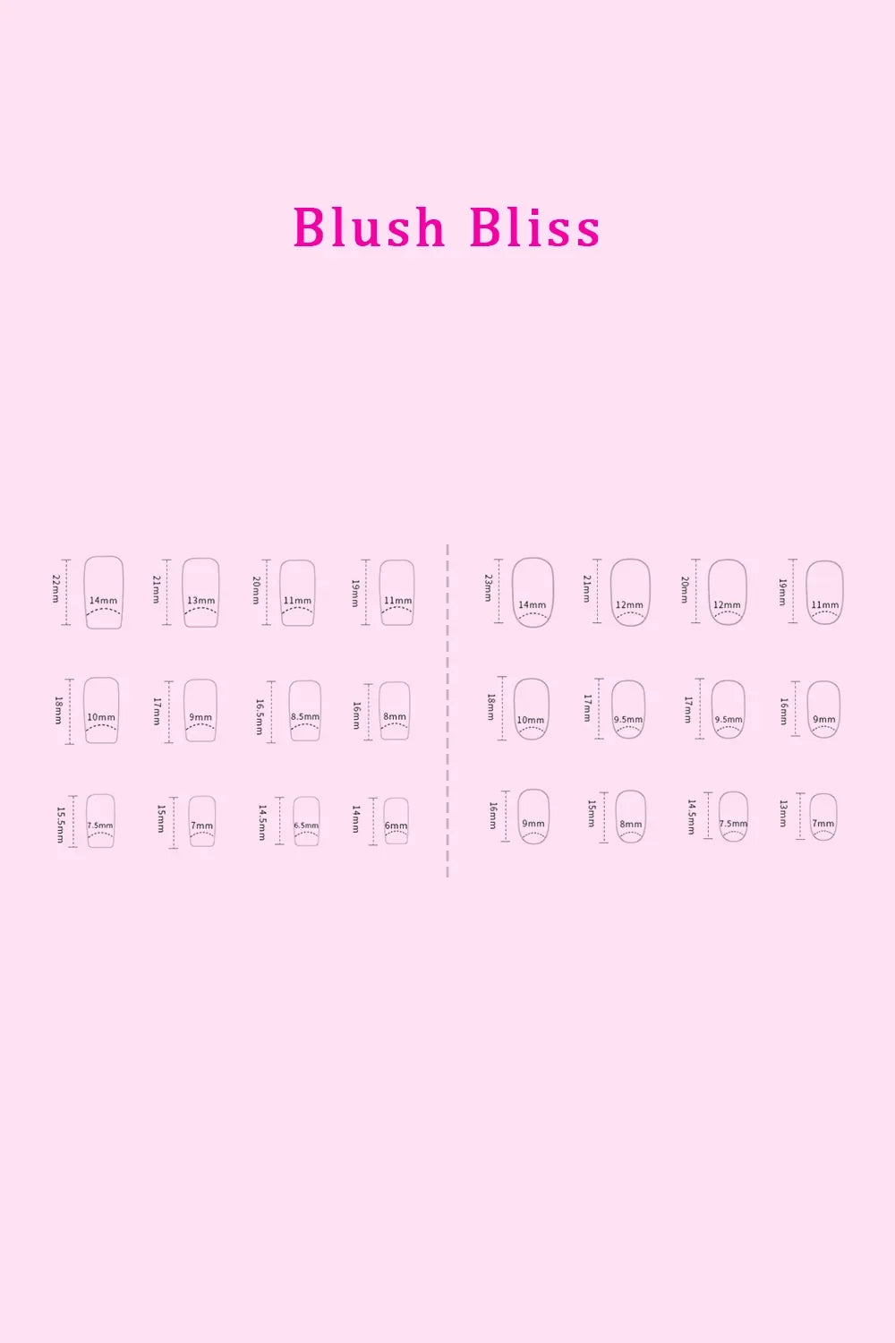SO PINK BEAUTY Press On Nails 2 Packs