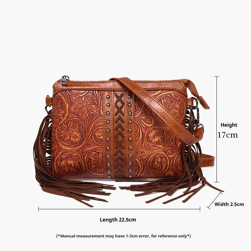 Women's Bohemian Tassel Crossbody Bag