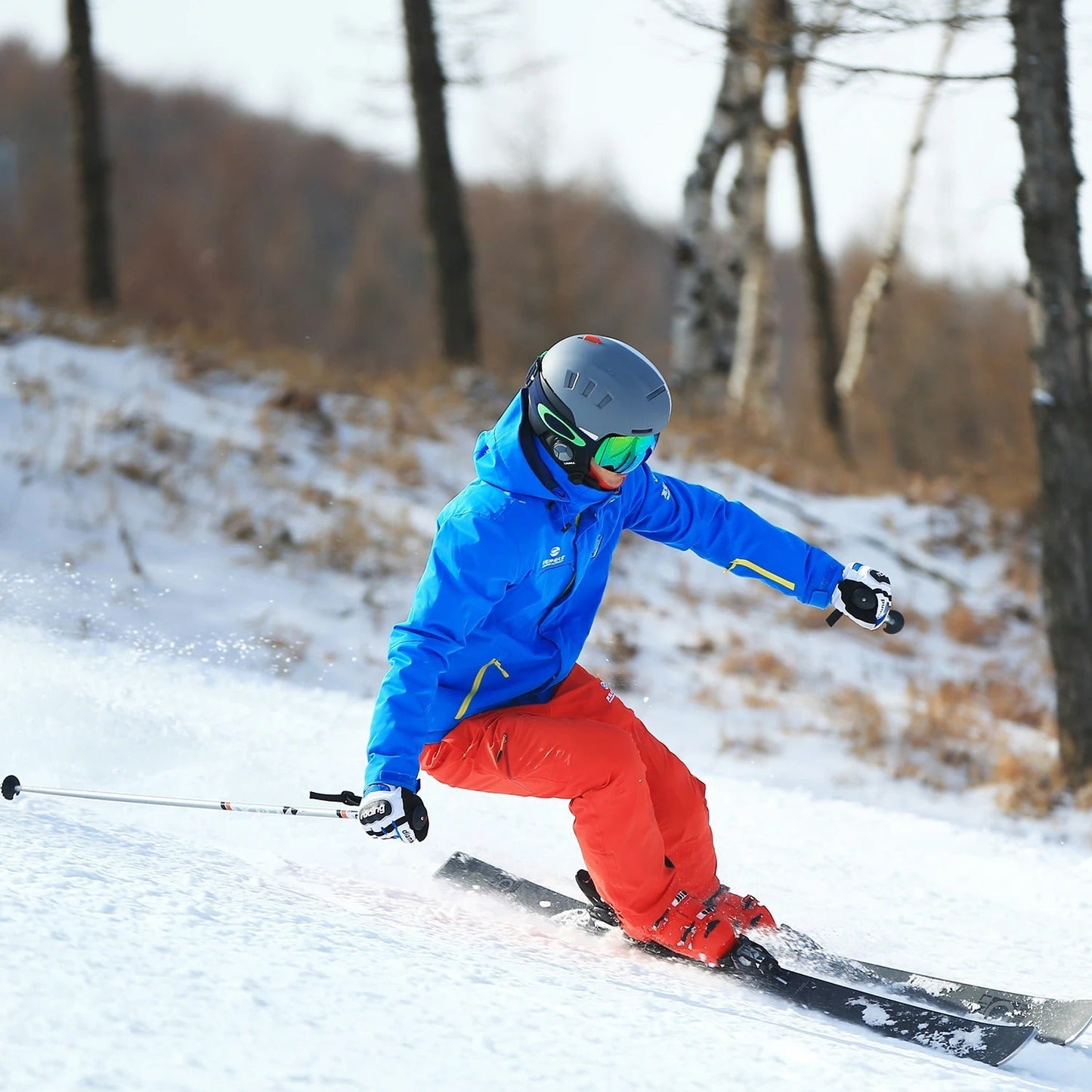Equipo de protección de esquí inteligente, casco para deportes de invierno
