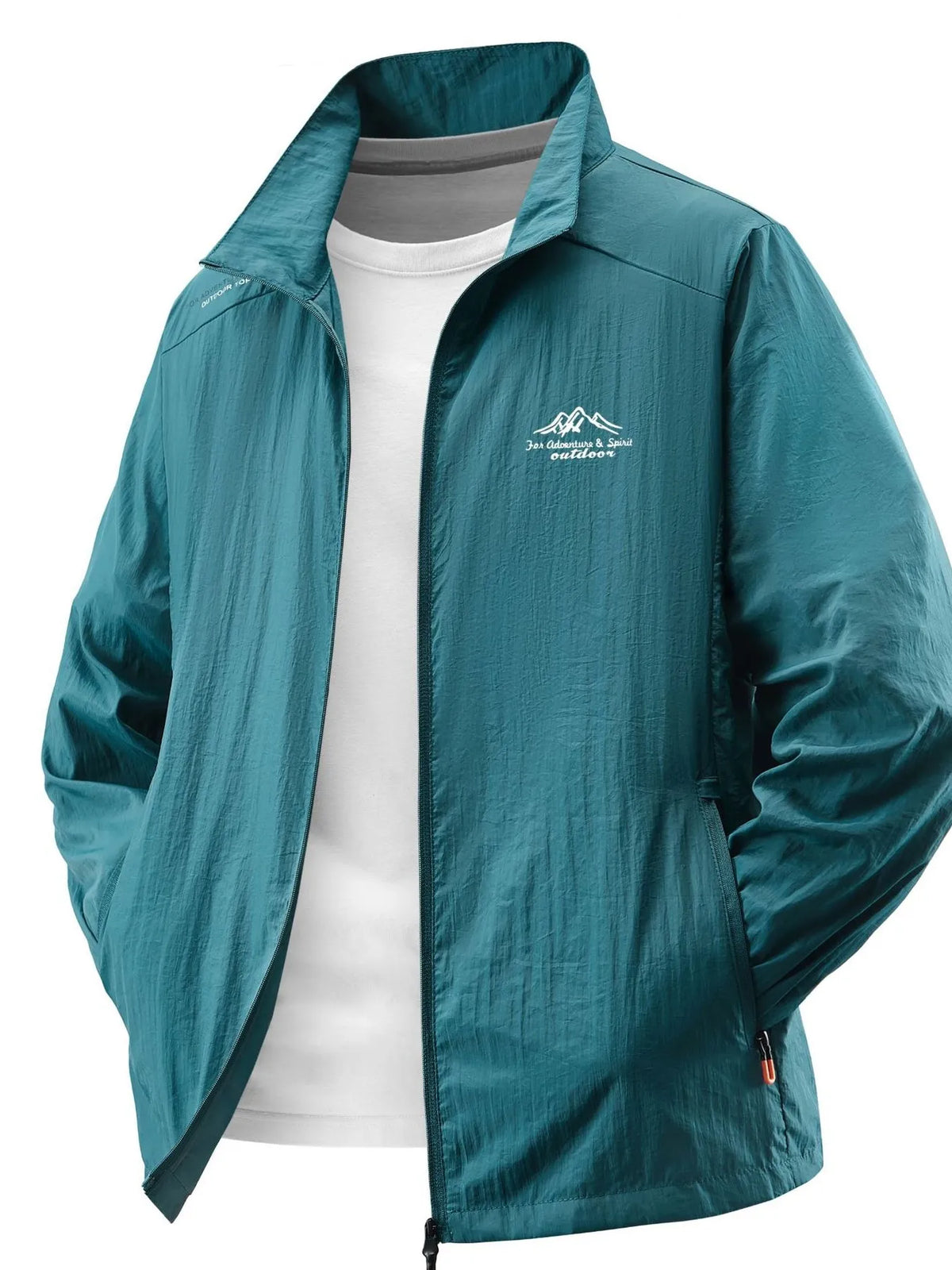 Men's Plus Size Lightweight Outdoor Windproof Jacket
