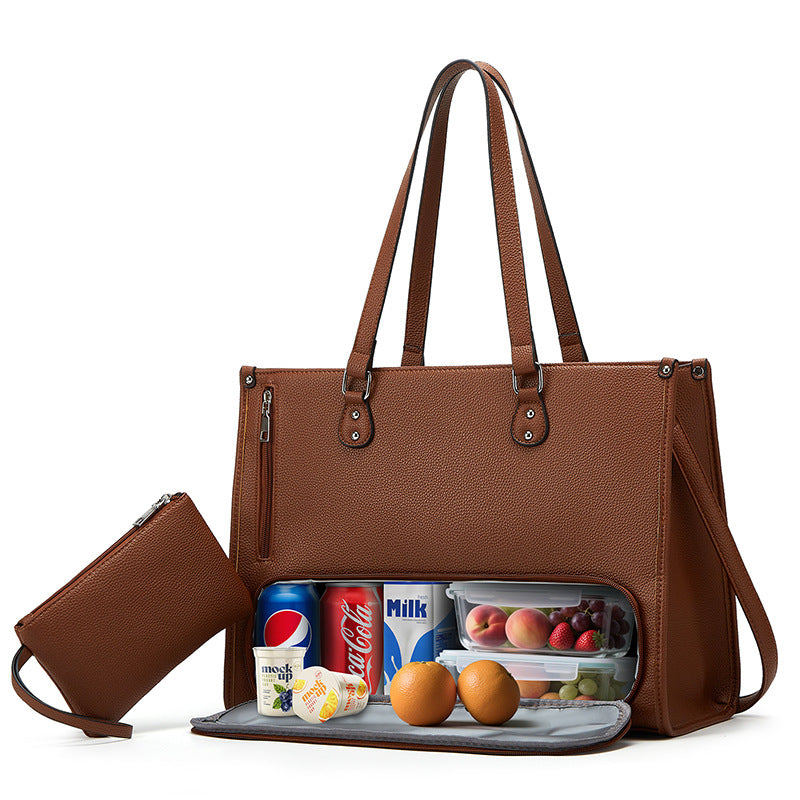 Retro Single-Shoulder Tote Bag Handbag