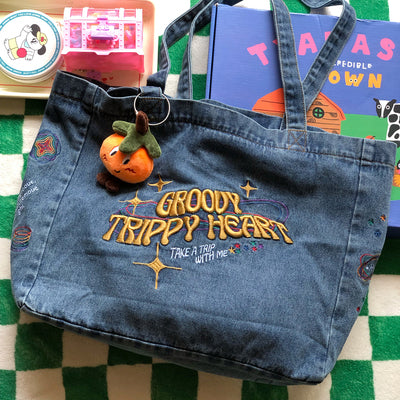 Women's Large Capacity Denim Travel Bag