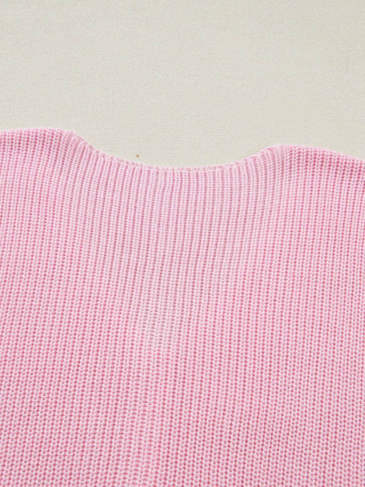 Solid Color Knit V Neck Button Front Sweater Vest