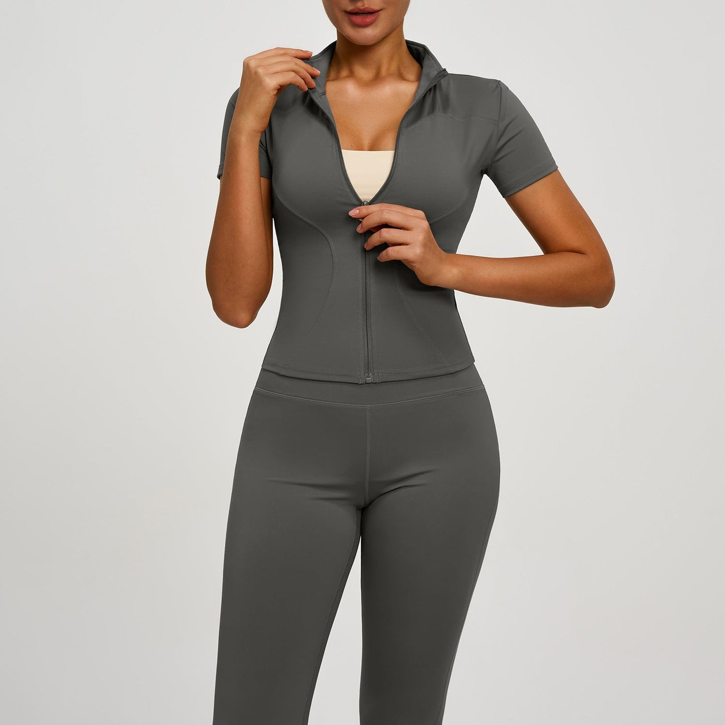 Womens Outdoor Running Fitness And Yoga Apparel Set