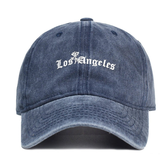 Washed Cotton Printed Dad Hat For Men