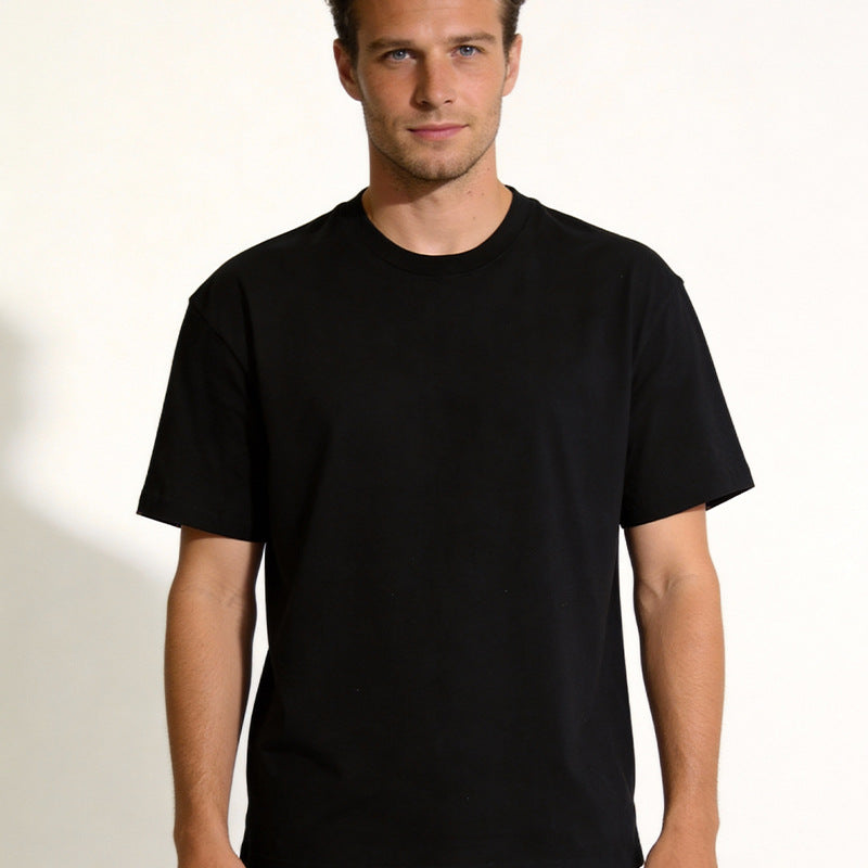 Cotton T-shirt ColorfulUnisexSolid Color