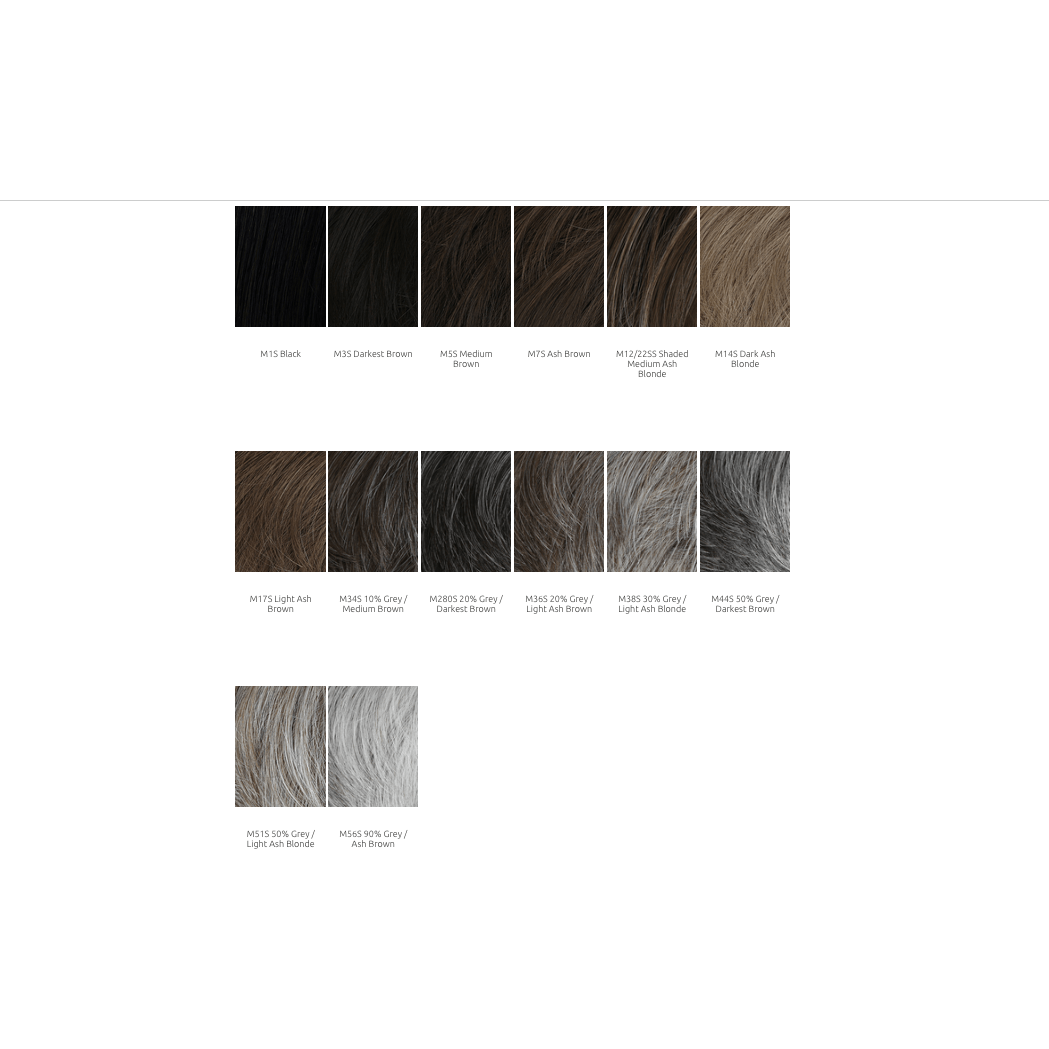 HIM Collection Daring Men's Wig Hairpiece - Choose Color