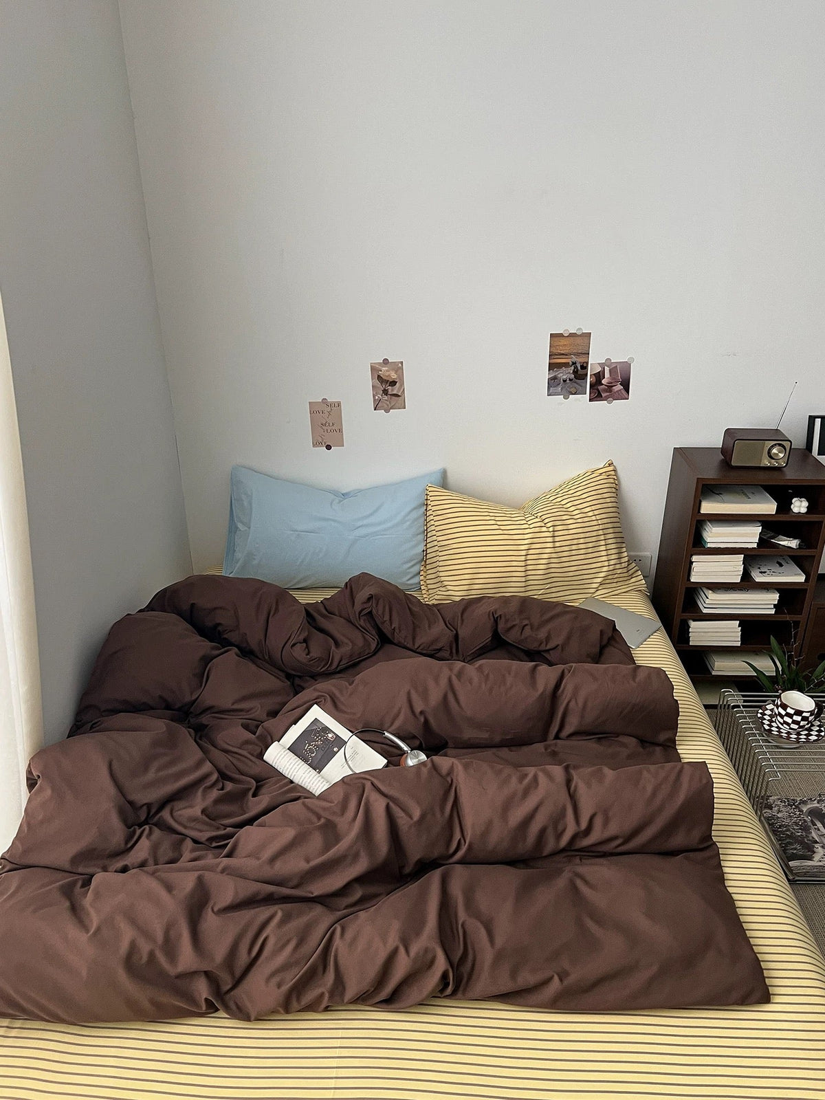 Dark Brown Bedding Set
