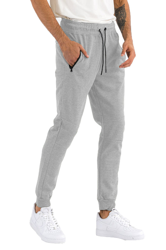 PANTALONES DE ALGODÓN MELANGE