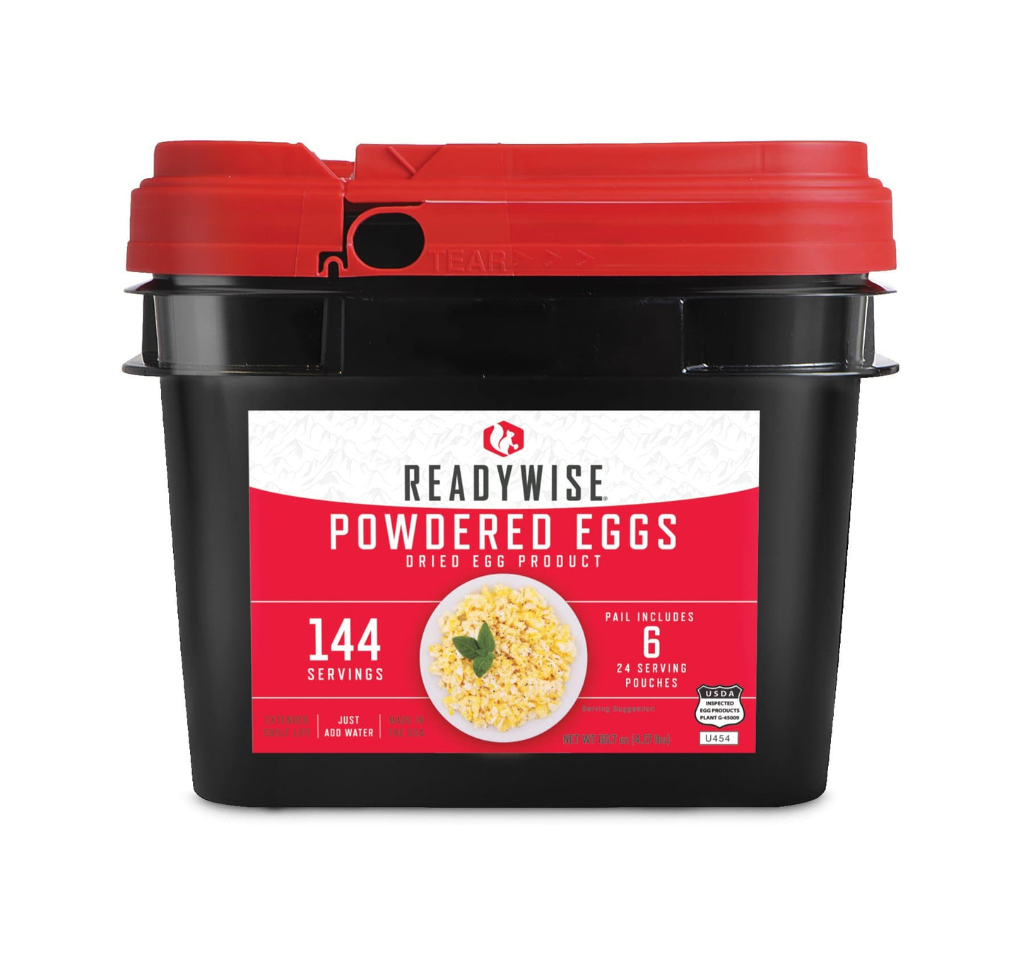 Cubo de 144 Huevos para Servir