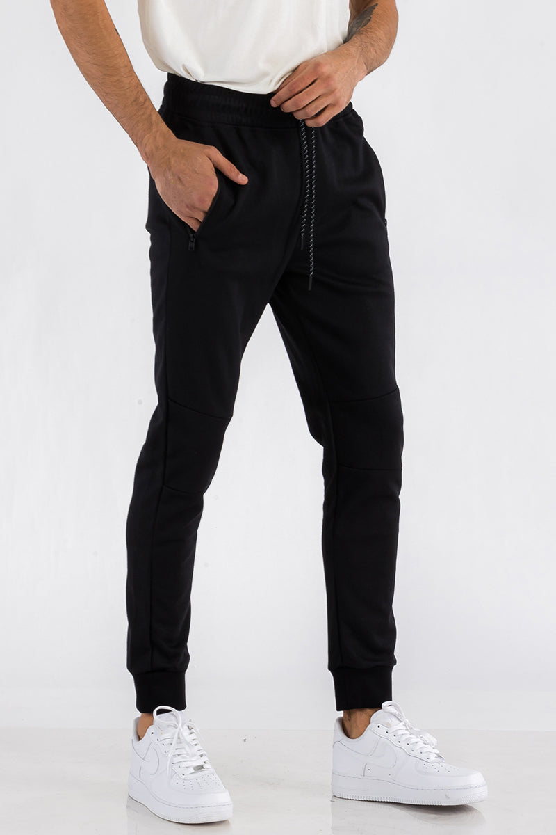 PANTALONES DE ALGODÓN MELANGE
