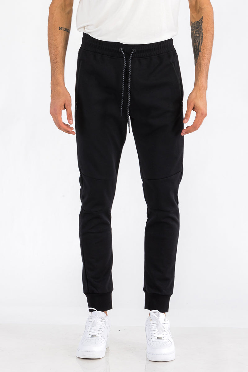 PANTALONES DE ALGODÓN MELANGE