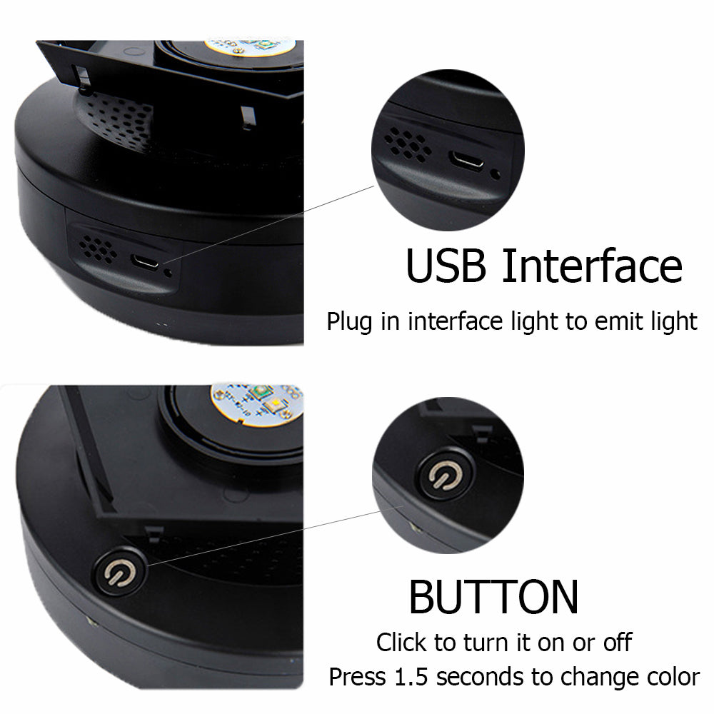 Proyector de Luces Nocturnas con Altavoz Bluetooth, Lámpara LED de Galaxia Estrellada