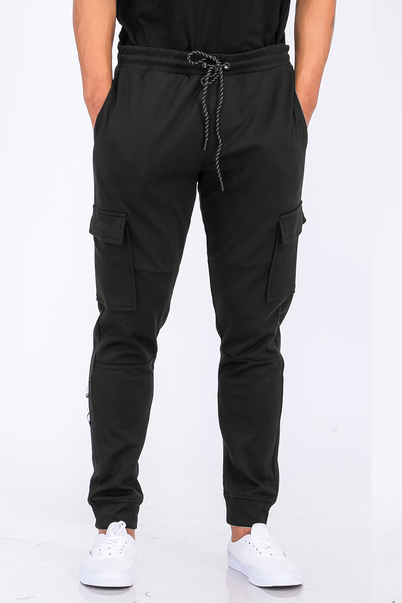 Pantalones Jogger Cargo de Mezcla de Algodón