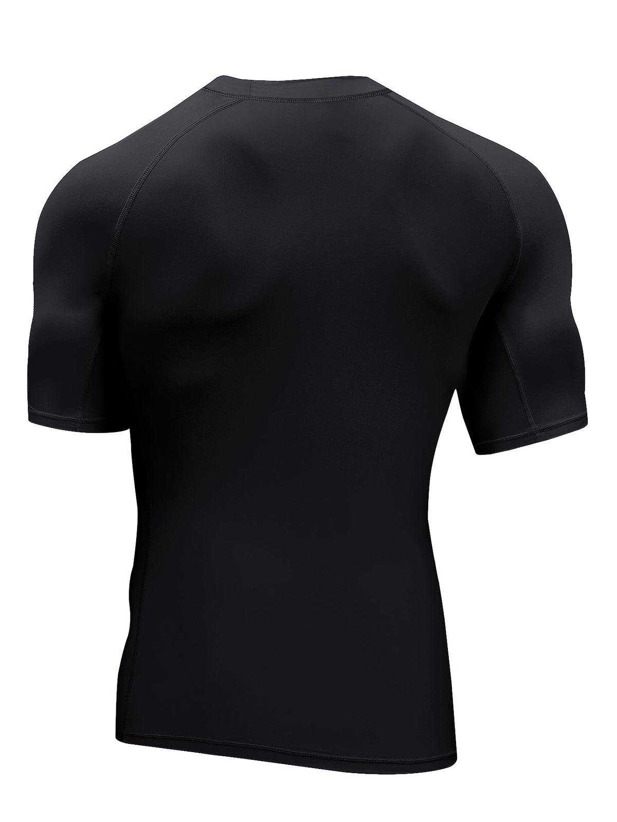 Ethereal Wolf in the Moonlight Men's Short-Sleeve Surfing Top (Front Printing)