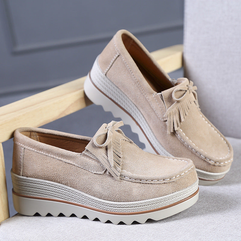 Casual Slope Heel Platform Wedges