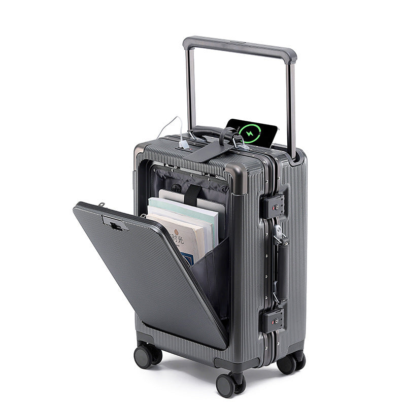 Draw-bar Luggage Wide 24-inch Anti-fall Front Cover