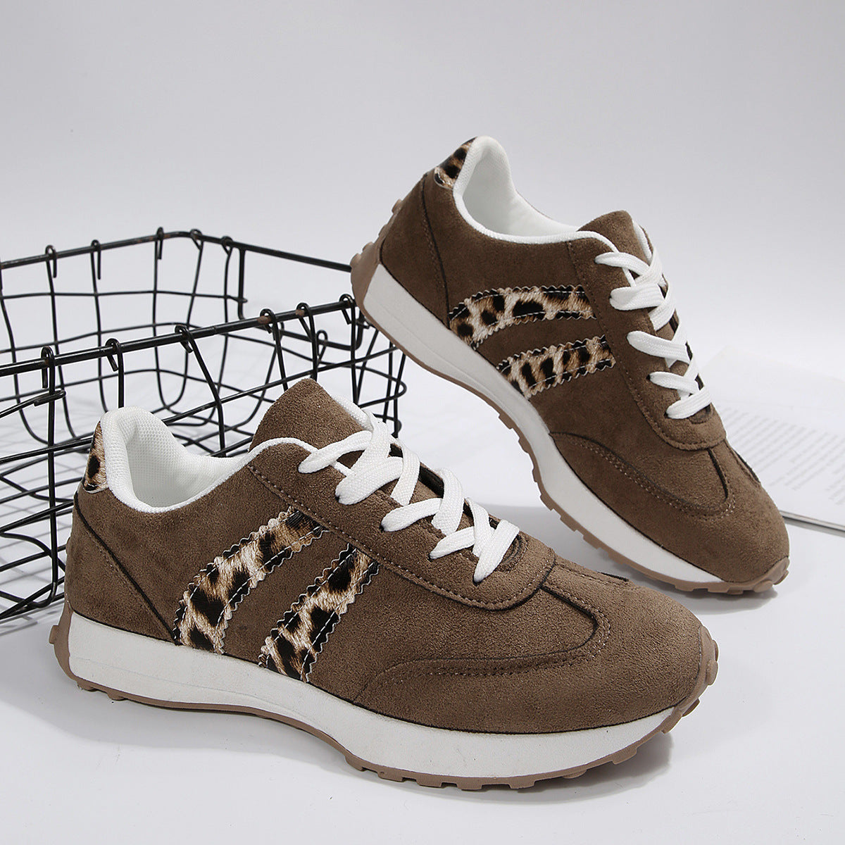 Women's Retro Chunky-soled Casual Sneakers