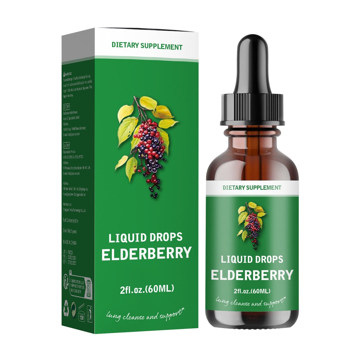 Dietary Drops Supplement Amino Acid Microelement Needed By Human Body