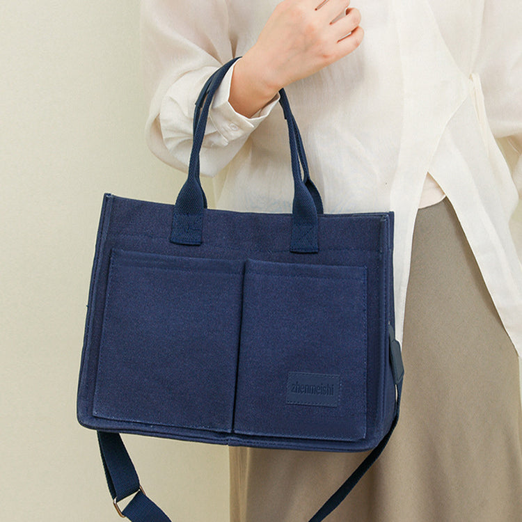Women's Canvas Casual Crossbody Shopper Bag Crossbody Bag