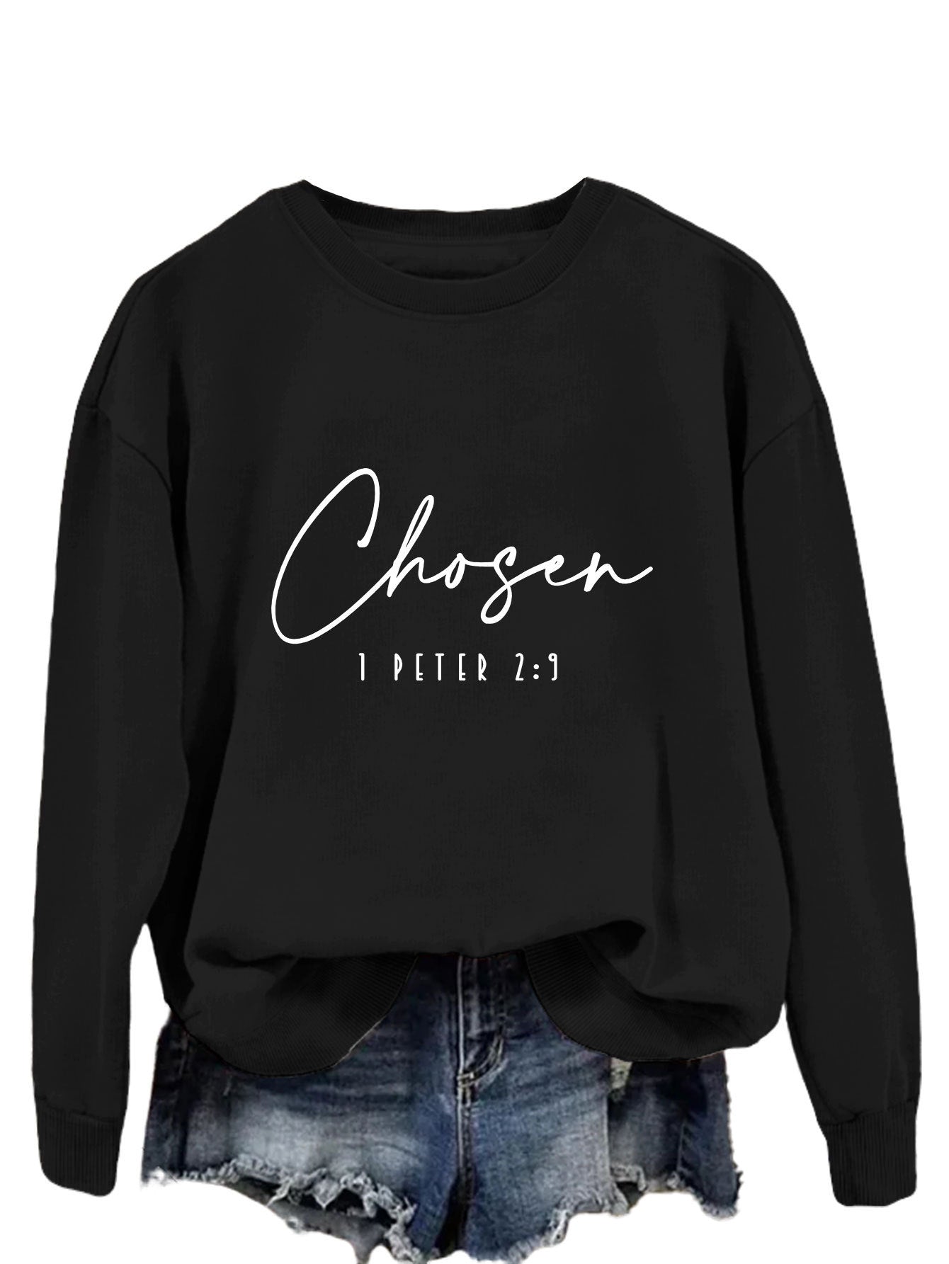 Fashion Trendy Sweater Plus Size Women's Clothing See size chart under “more details”
