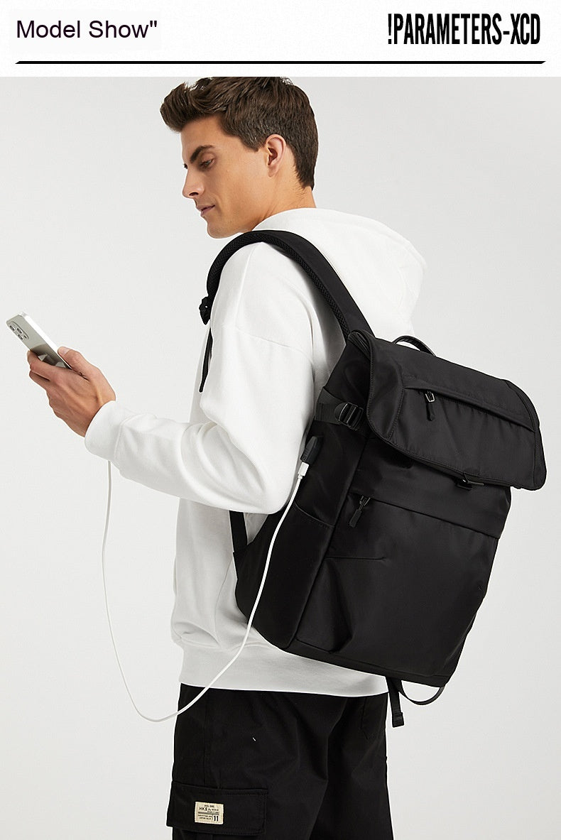 Men's Casual Business Backpack Travel Large Capacity