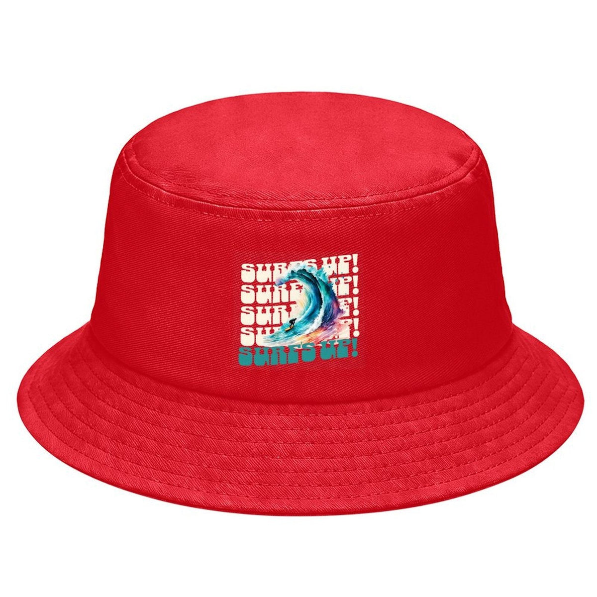 Surf's Up Surfer Design Kid's Bucket Hat | Ships from USA