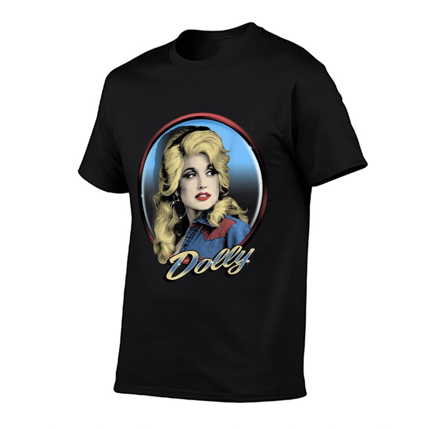 Dolly Parton Western High-quality Stitching T-Shirt