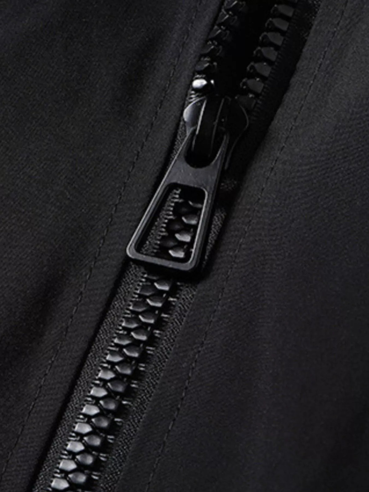 Men's Racing-Inspired Zip Up Bomber Jacket