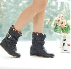 Short Boots With A 3cm Hidden Heel