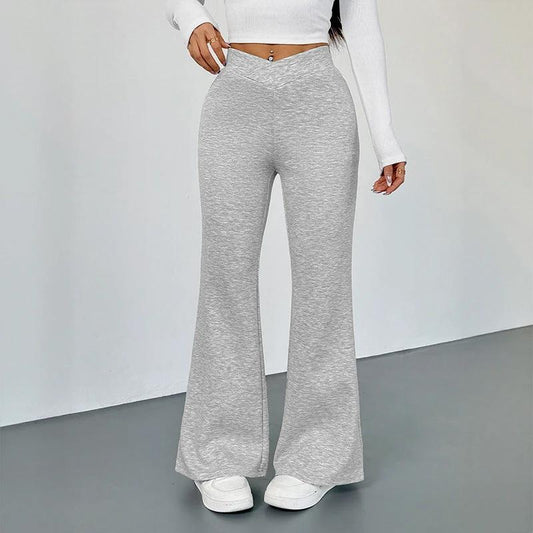 Pantalones para mujer pitillo acampanados informales de diario de estilo "Hot Girl"