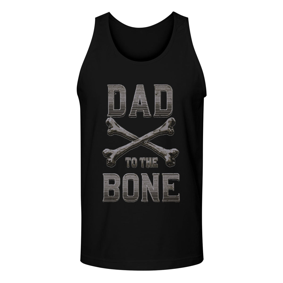 Dad to the Bone Men's Graphic Tank Top (Made in USA)