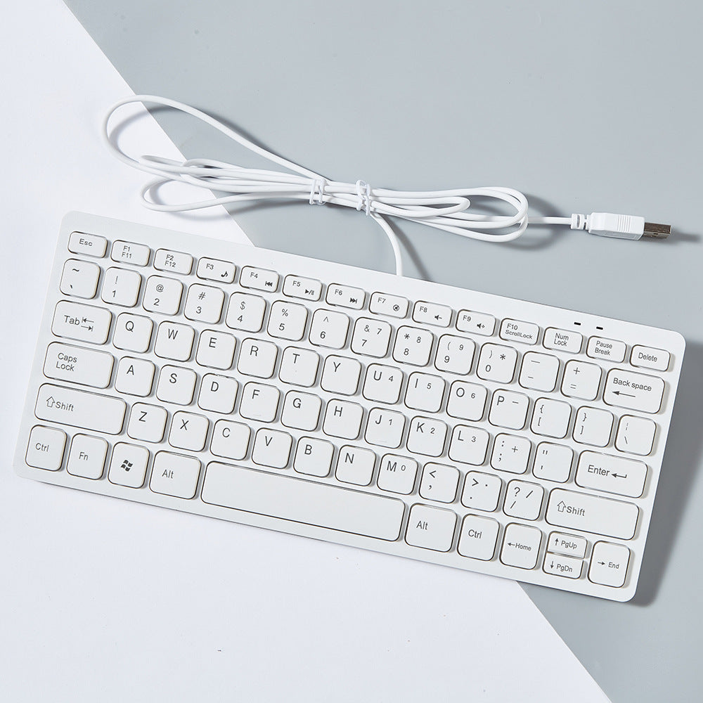 USB Desktop And Notebook Computer Keyboard Wired Mini Noiseless Keypad