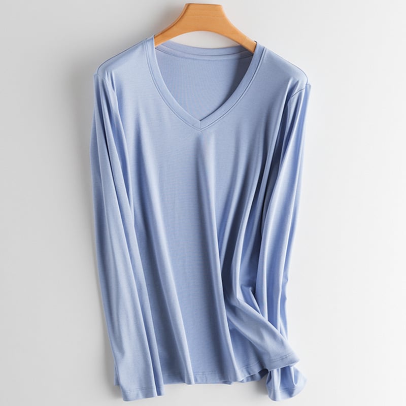Long-Sleeved Round Neck Autumn T-Shirt