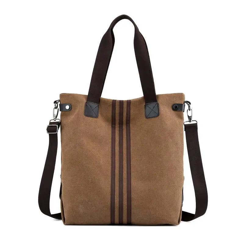 Threaded Pear Canvas Tote Bag With Adjustable Strap — Work & Travel