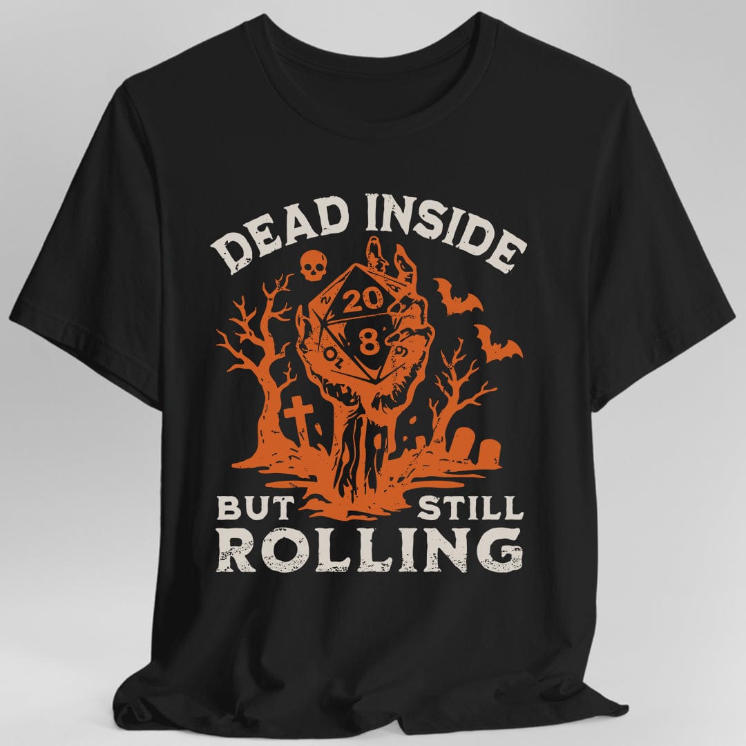 Camiseta de rol D&D: Muerto por dentro