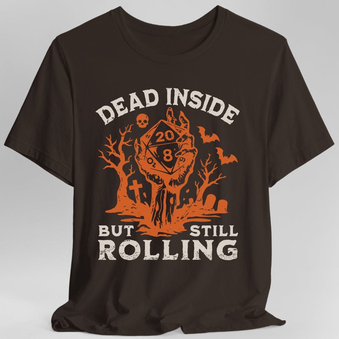 Camiseta de rol D&D: Muerto por dentro