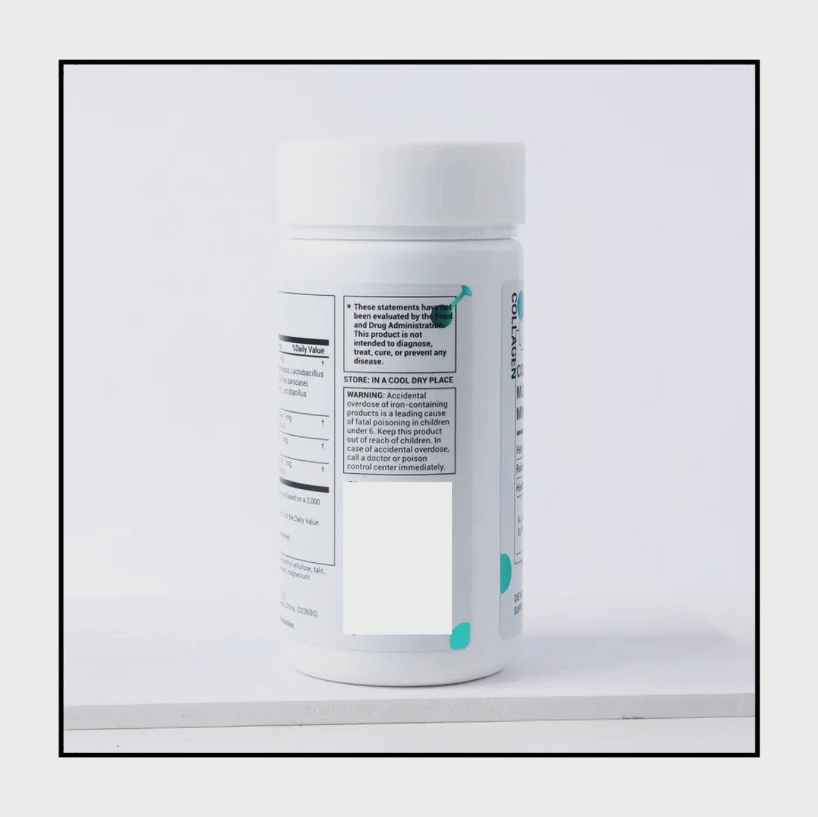 Collagen Compressed Compound Tablets