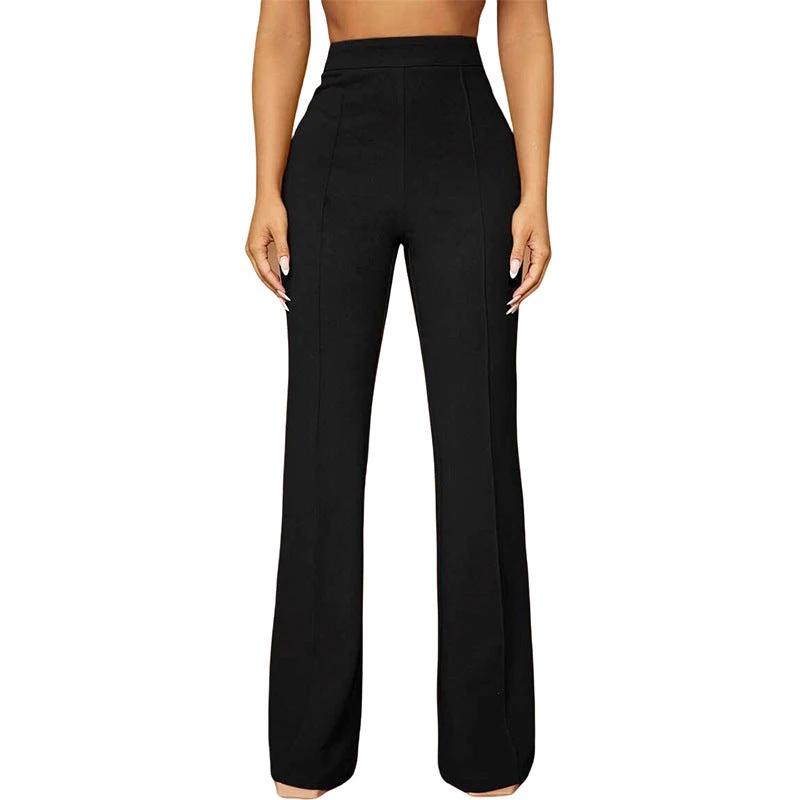 High Waist All-matching Fashion Business Commute Fall Women's Clothing Casual Business Pants Trousers