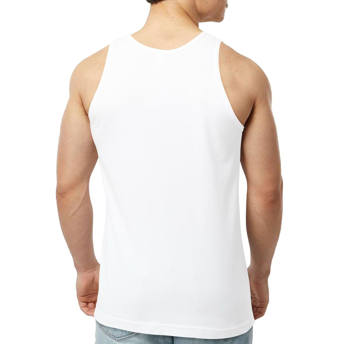 Best Dad Ever Men's Graphic Tank Top (Made in USA)