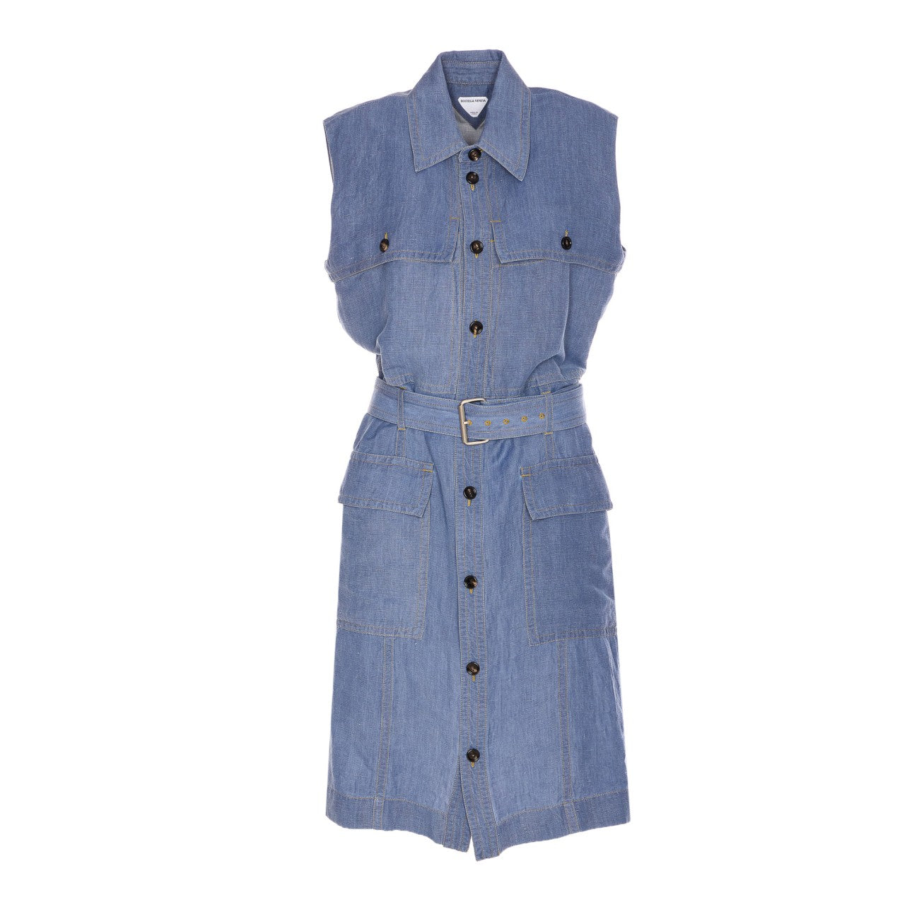 Vestido vaquero de mujer Bottega Veneta