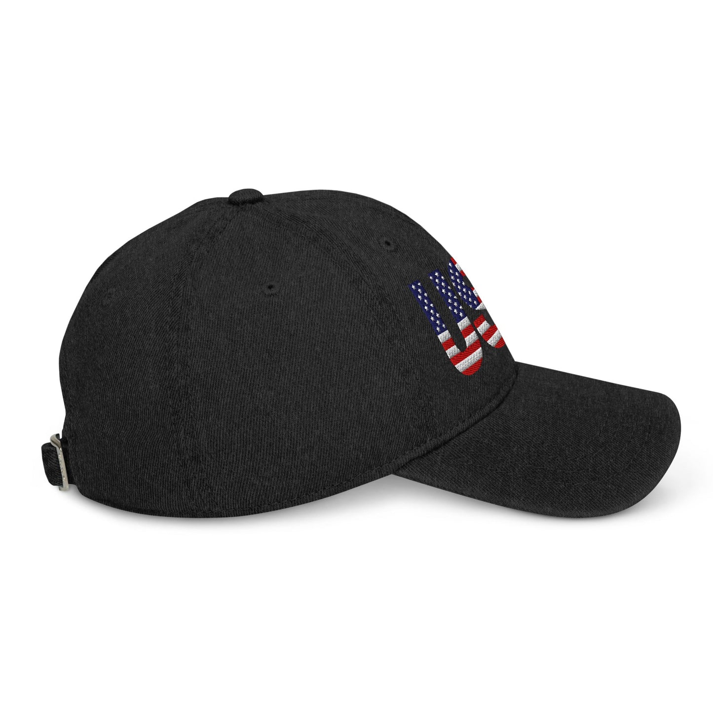 USA Patriotic - Denim Hat - 1 sided embroidery