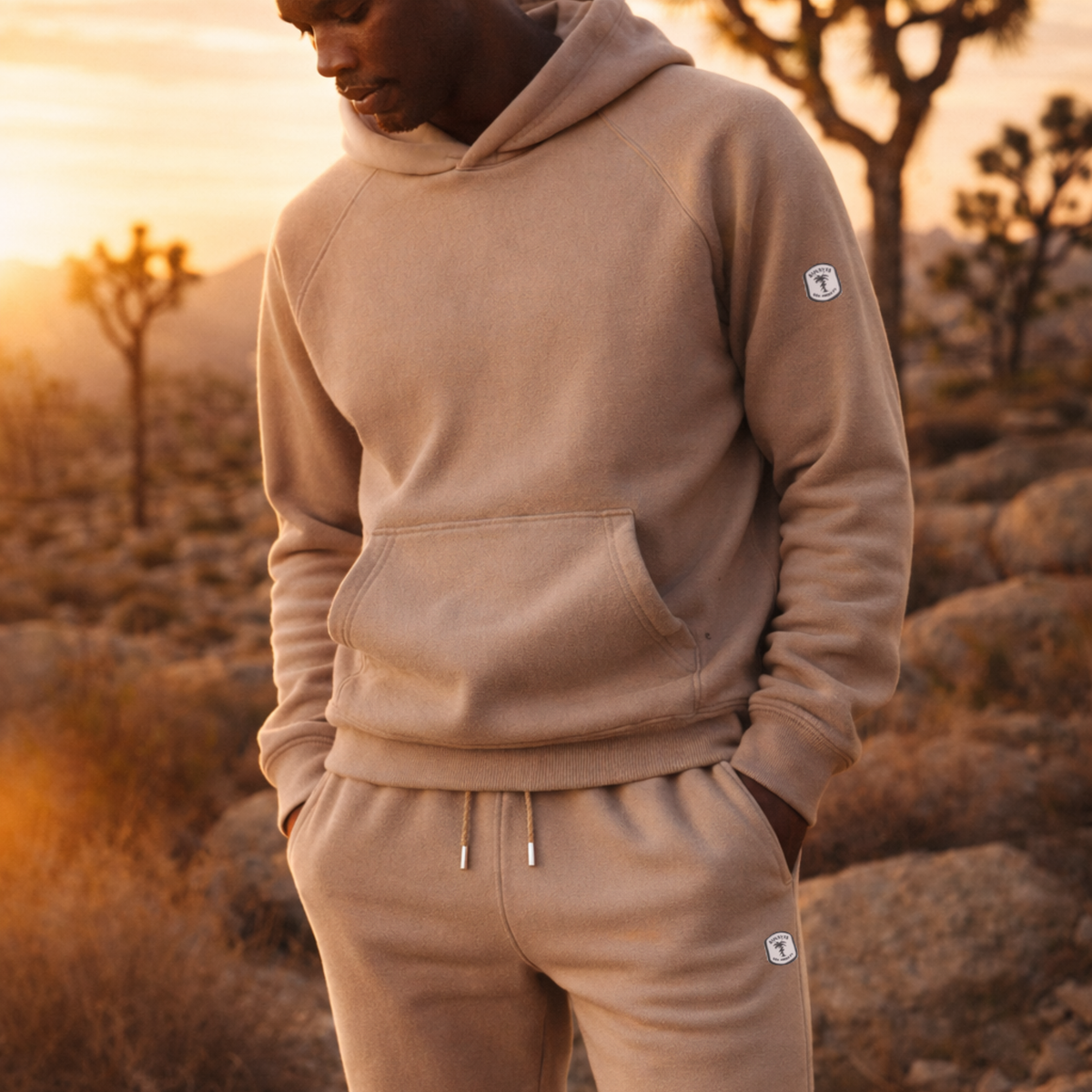 Joshua Tree Sweatsuit (Desert Rose)
