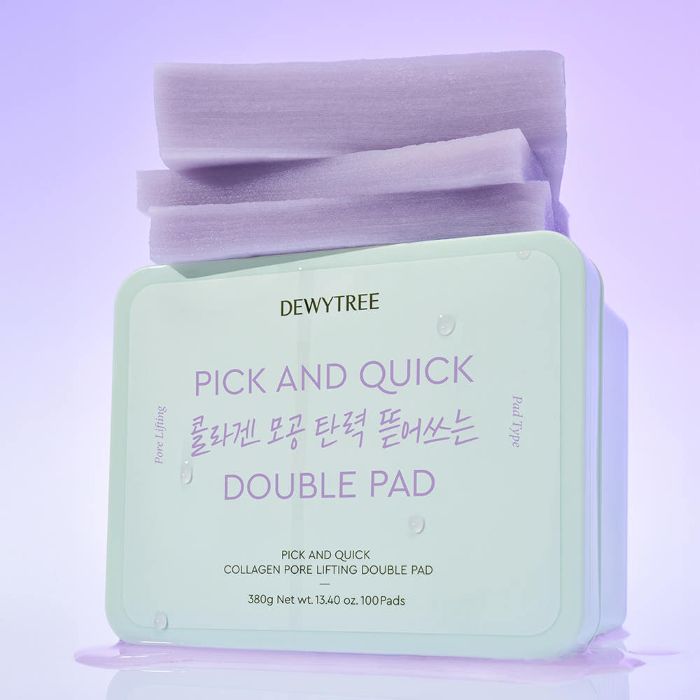 DEWYTREE Pick And Quick Collagen Pore Lifting Double Pad 380g/100ea